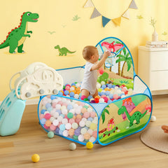 LOJETON ball pit dinosaur pattern and bright colors spark imaginative play