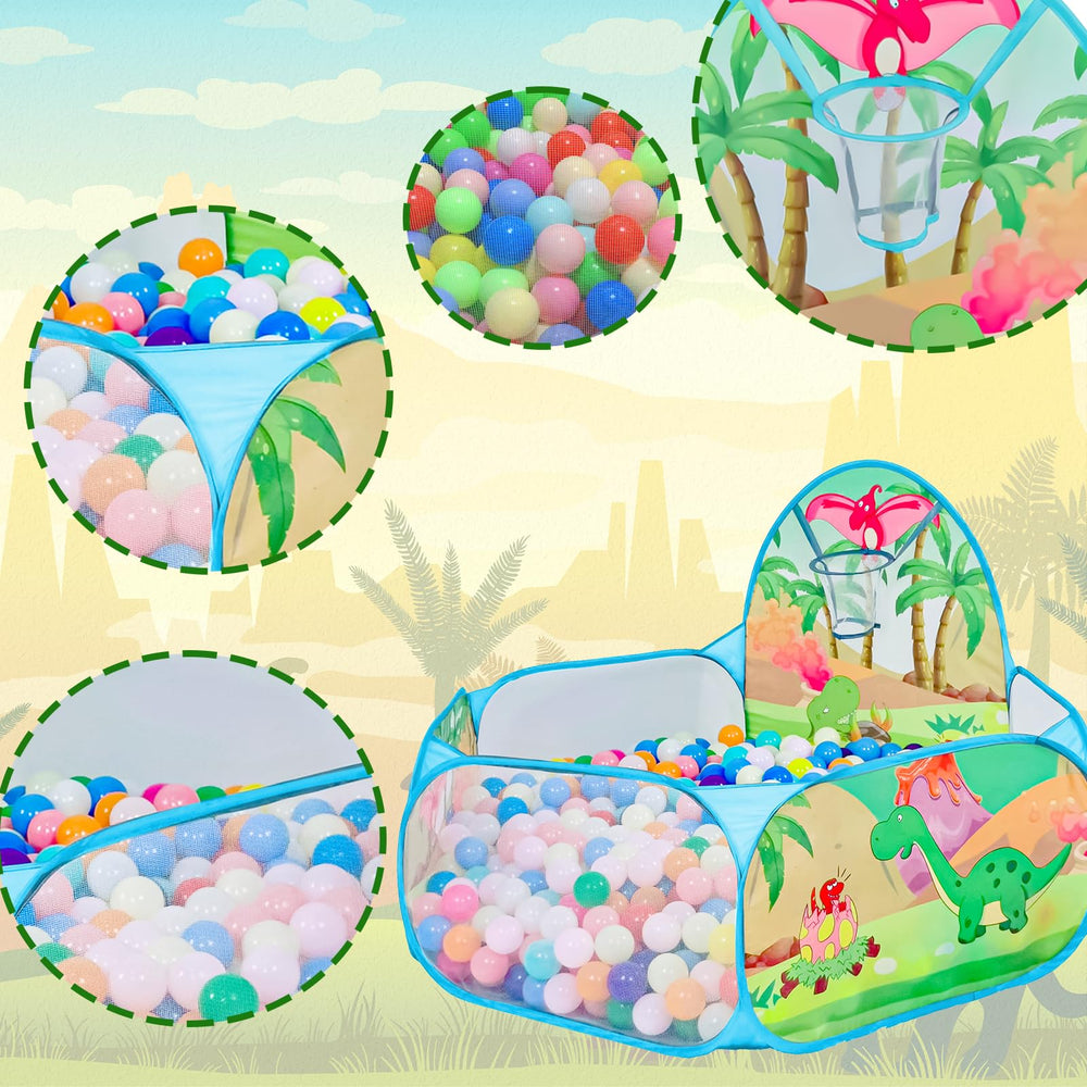 LOJETON ball pit supports multiple children for shared, active fun