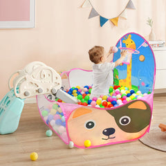 LOJETON ball pit transparent net for visibility and airflow during fun