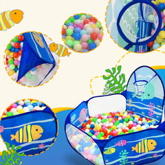 LOJETON Four-foot diameter pit fits three kids for cooperative play