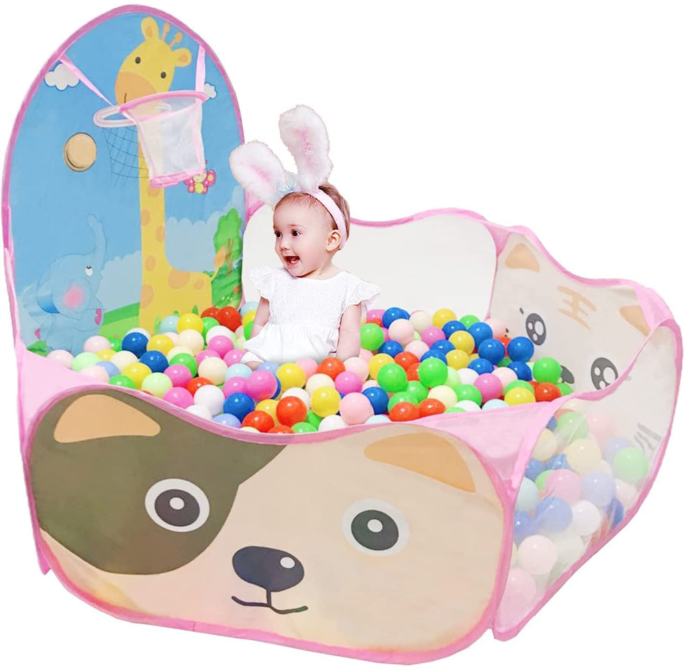 LOJETON Kids Ball Pit 4ft with spacious play area for imagination and exploration