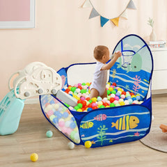 LOJETON Memory wire frame keeps ball pit structure sturdy for active sessions