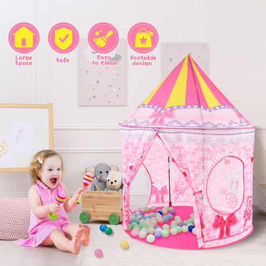 LOJETON oval crawl tunnel promotes crawling and exploration in a bright fantasy setup.