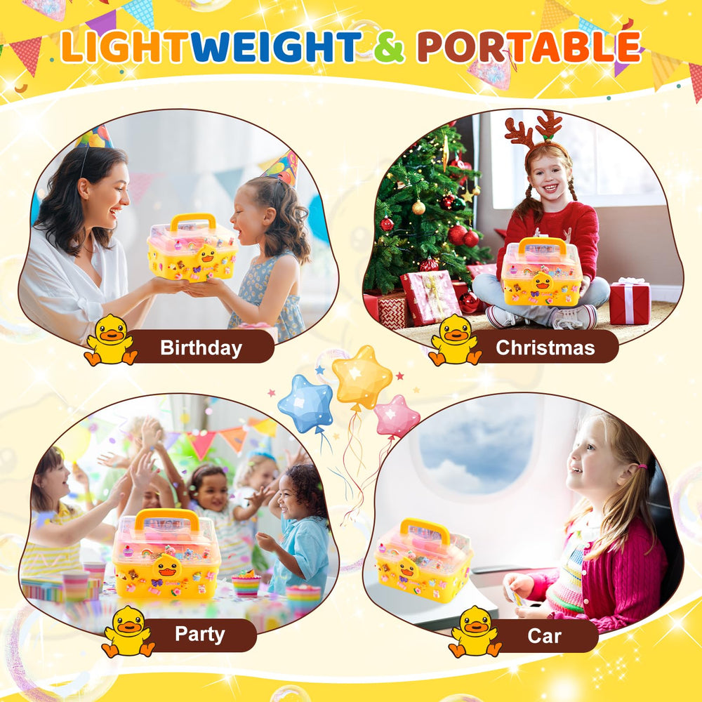 Lokuc duck theme gift box packaging makes it gift-ready for kids.