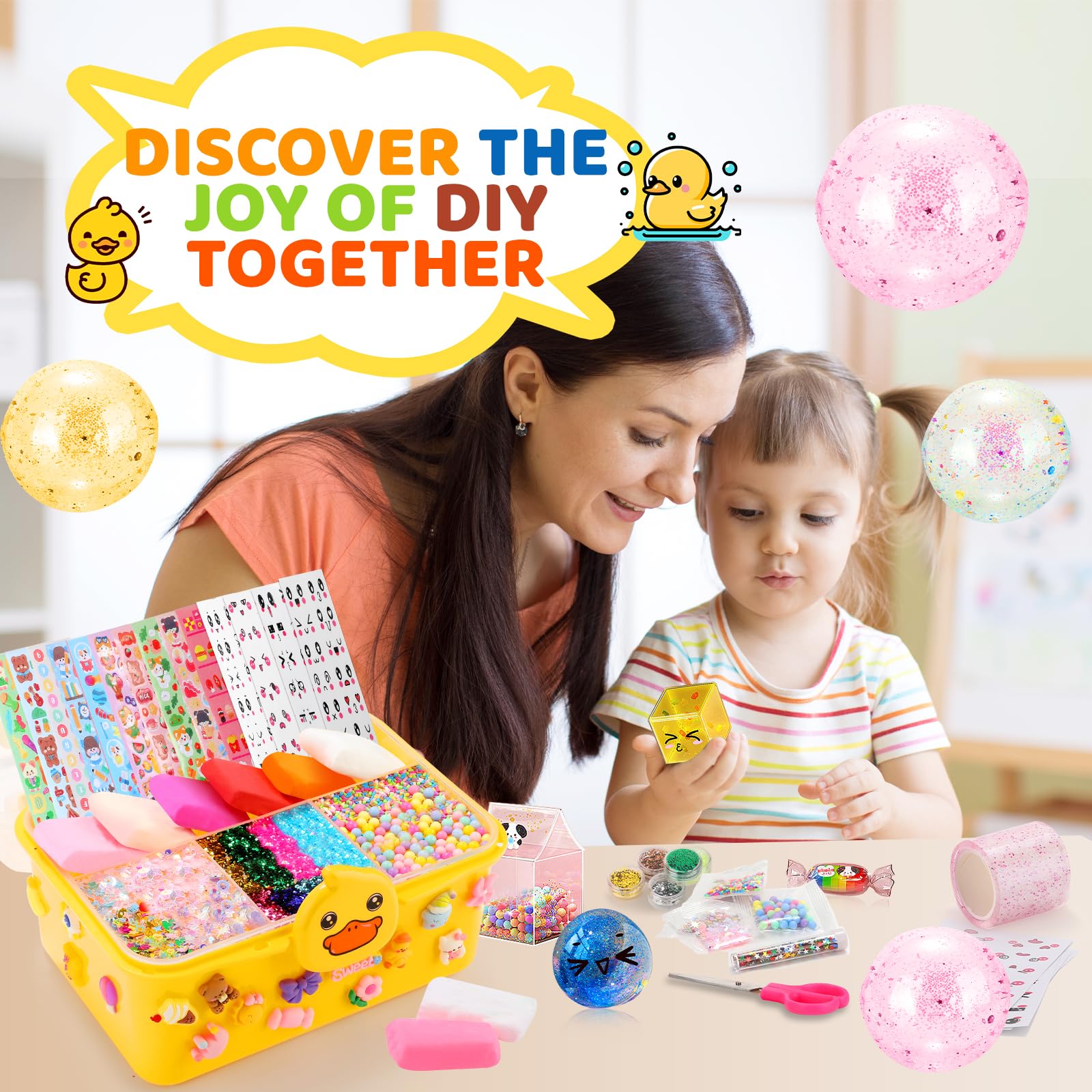 Lokuc duck theme detailed tutorials and videos guide kids step by step.