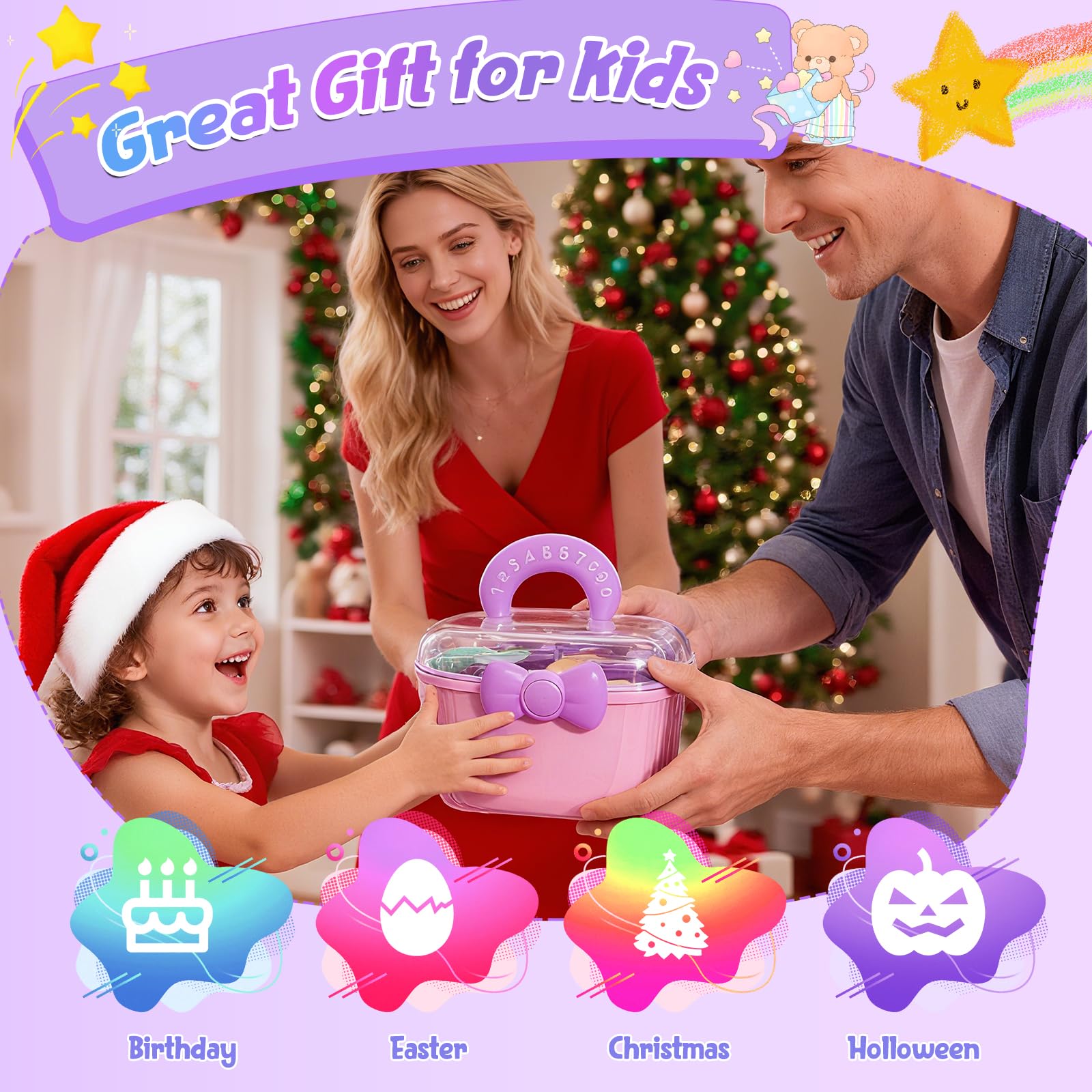 Lokuc Nano Tape Bubble Kit gift-ready packaging motivates sharing and gifting.