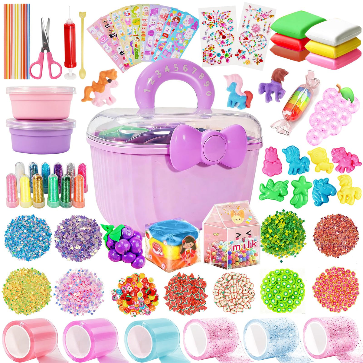 Lokuc Nano Tape Bubble Kit unboxing reveals creative play and colorful components.