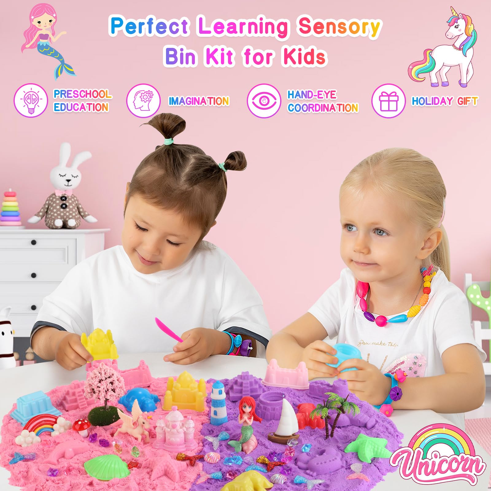 Lokuc non-drying magic sand offers lasting tactile fun.