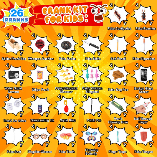 Lokuc Pranks Kit fart pad creates goofy laughter and ice breaking moments.