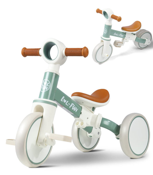LOL-FUN tricycle assembly in minutes, enabling quick start to playtime
