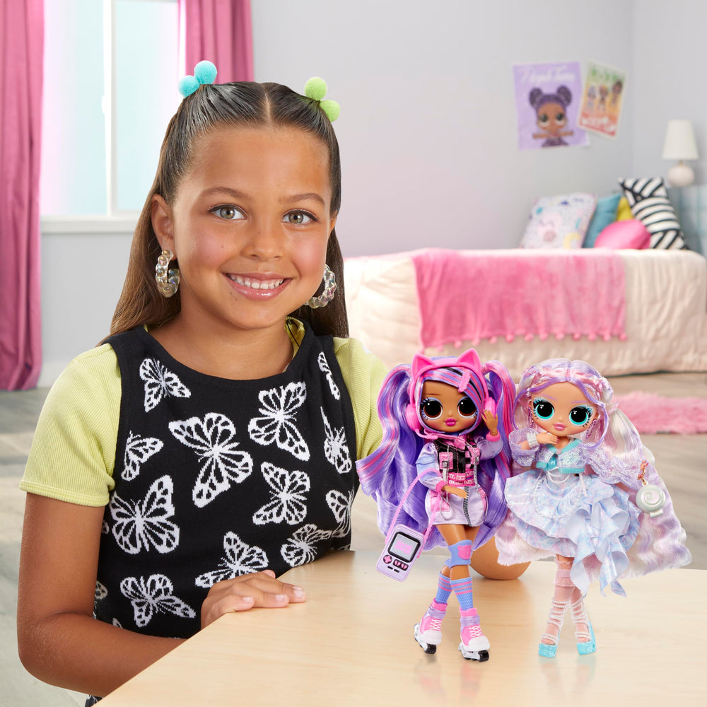 Ace fashion doll includes hairbrush for styling and care.