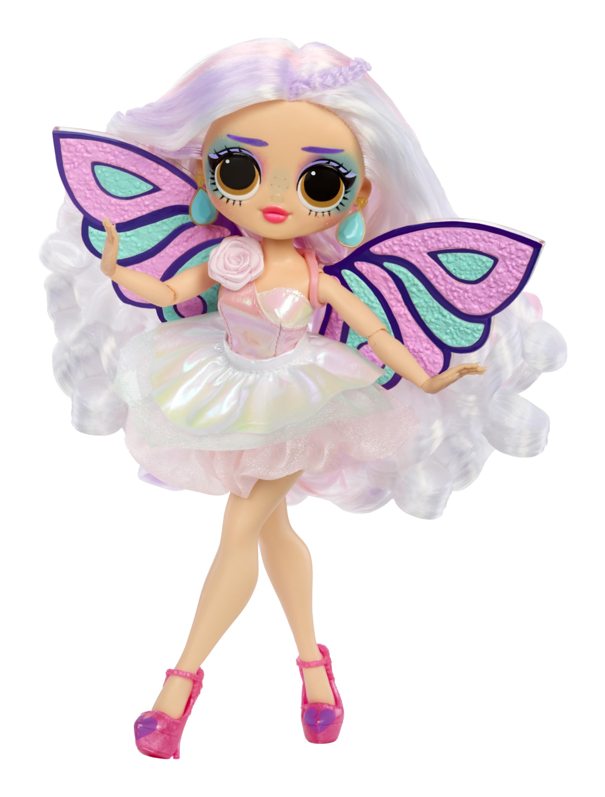 L.O.L. Surprise! OMG Eye Spy Fairy doll reveal with interactive clues for curious kids.