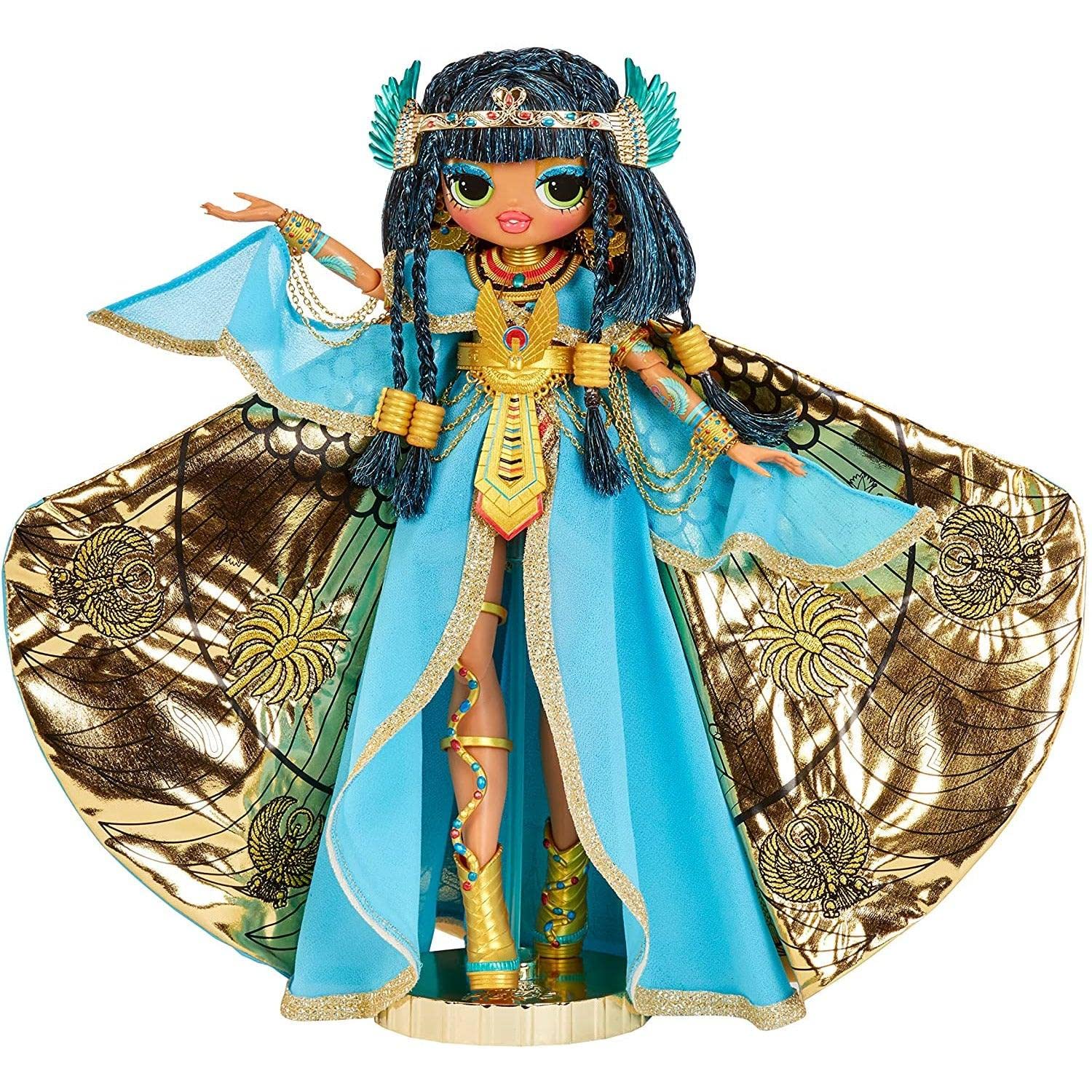 L.O.L. Surprise! Cleopatra accessories—headdress and jewelry for royal play.