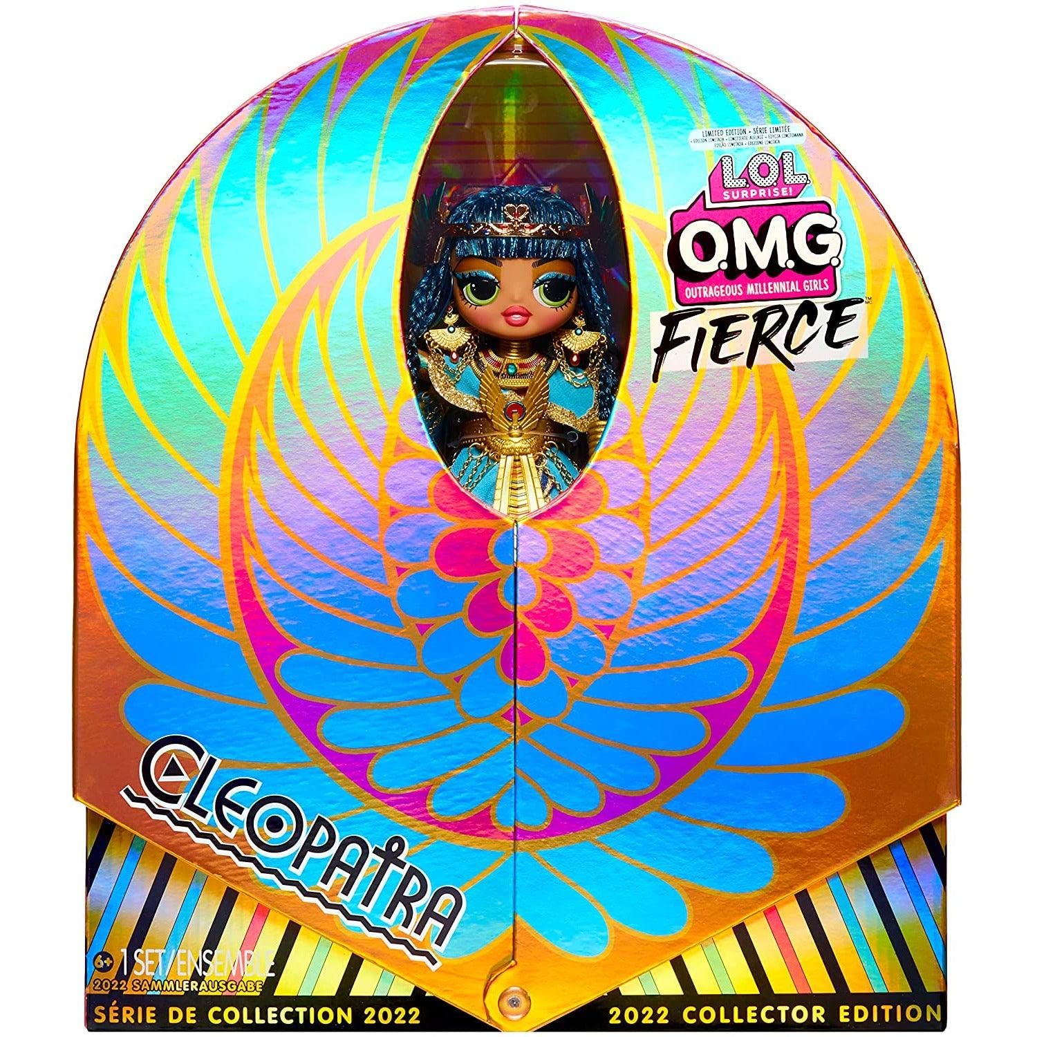 L.O.L. Surprise! OMG Fierce Cleopatra heels ideal for display and imaginative play.