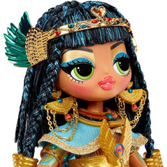 L.O.L. Surprise! Exclusive unboxing packaging reveals Cleopatra background display.