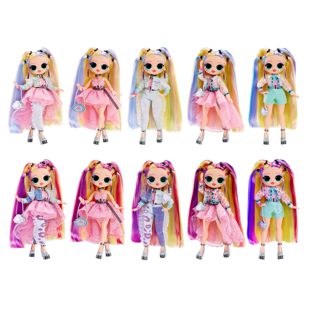 L.O.L. Surprise! OMG Sunshine Bubblegum DJ colorful packaging is gift-ready