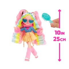 L.O.L. Surprise! OMG Sunshine Bubblegum DJ shoes change from white to purple in daylight