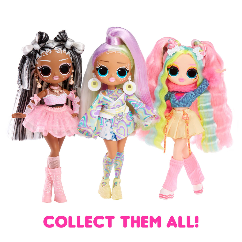 L.O.L. Surprise! OMG Sunshine Bubblegum DJ unboxing reveals multiple surprises