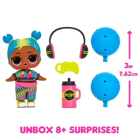L.O.L. Sooo Mini doll in stylish outfit with detailed accessories for pretend play