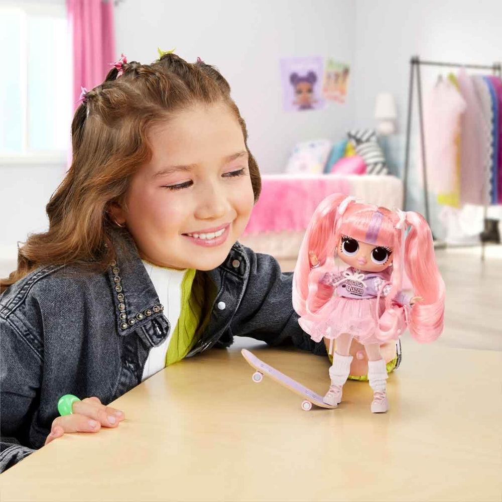 L.O.L. Surprise! Ali Dance with cozy leg warmers for snug styling.