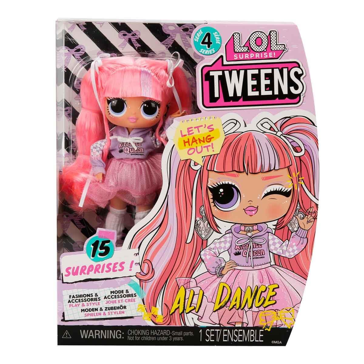 L.O.L. Surprise! Ali Dance doll stand for steady display and posing.
