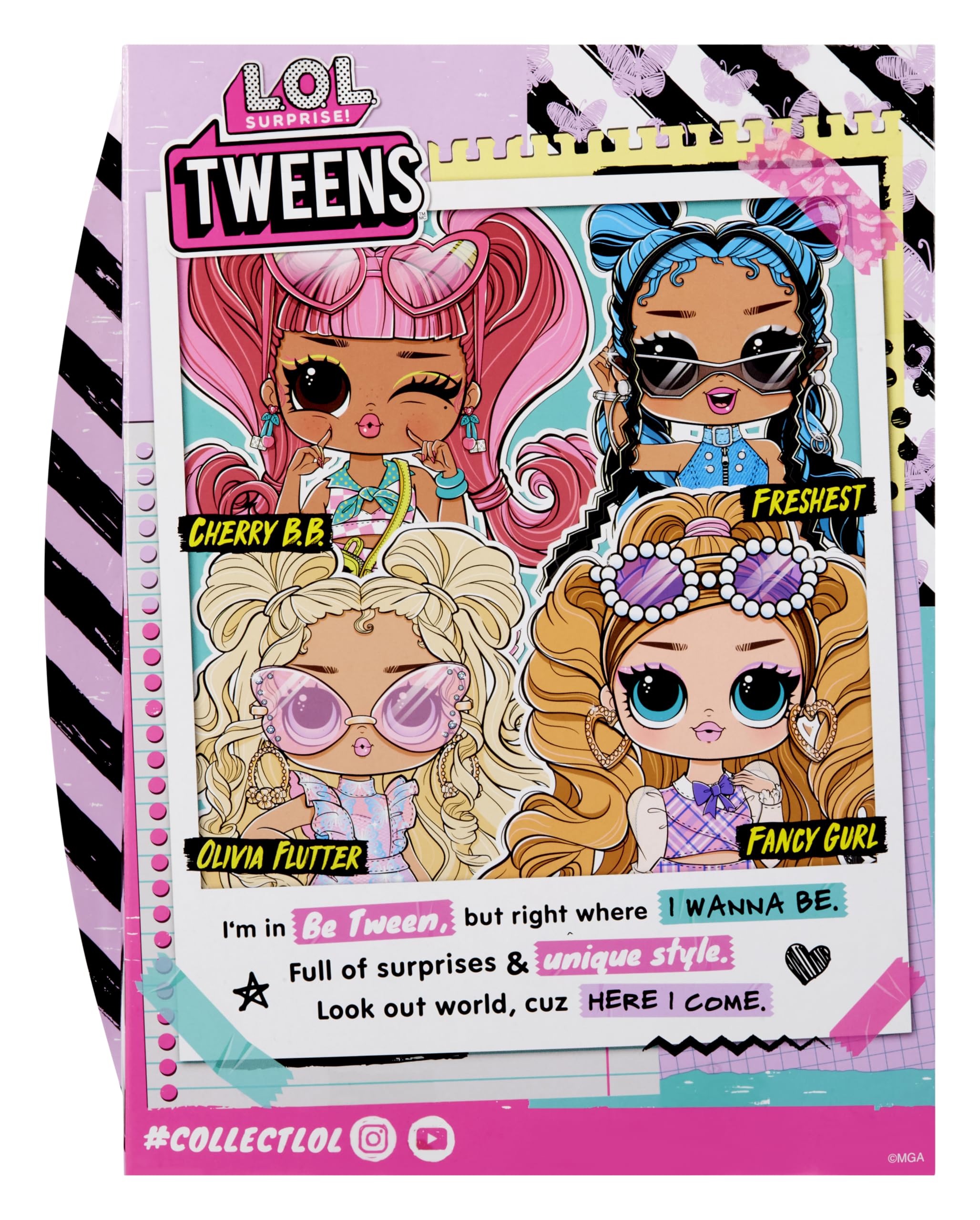 Lol Surprise Tweens Olivia Flutter shoes to complete outfits and looks.