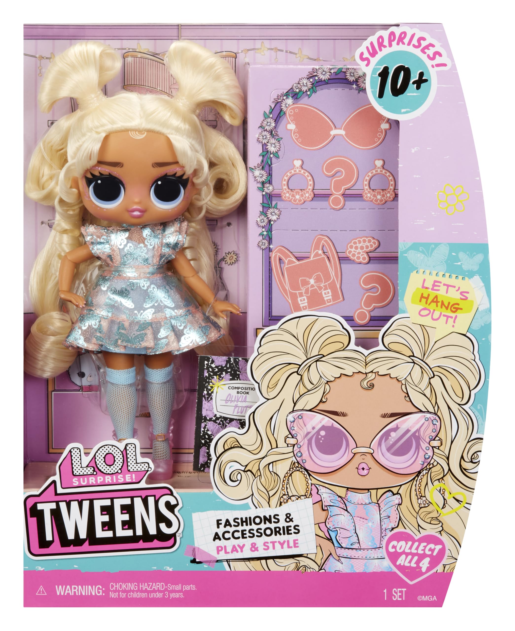 Lol Surprise Tweens Olivia Flutter unboxing experience and surprises.