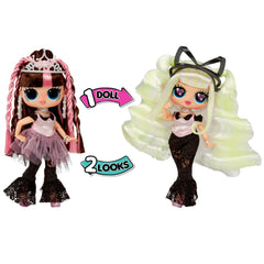 L.O.L. Surprise Tweens Billie caboodle keeps accessories organized during unboxing.
