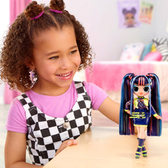 L.O.L. Surprise Victory doll hair and outfit for creative dress-up.