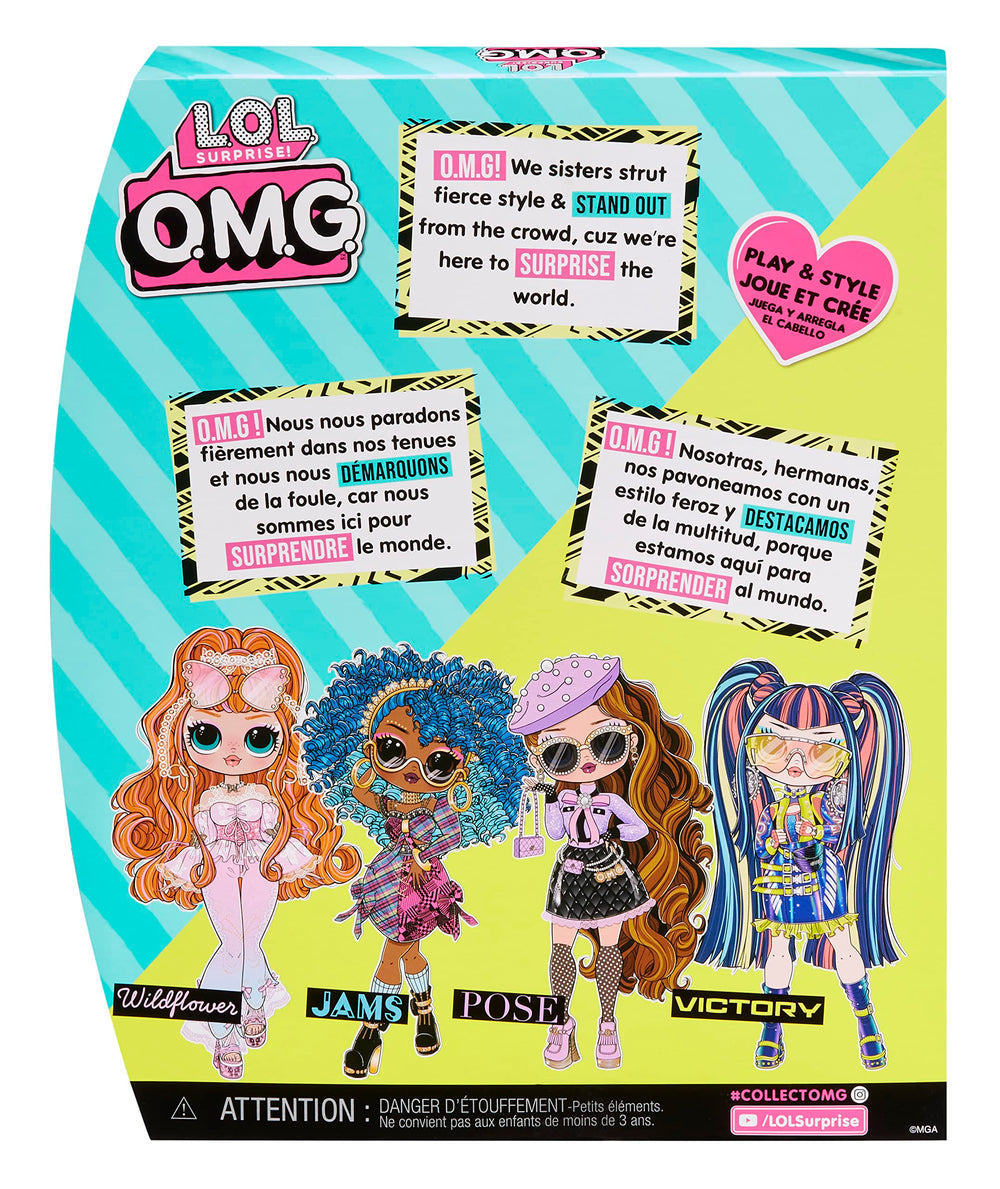L.O.L. Surprise Victory doll unboxing surprises moment for kids.