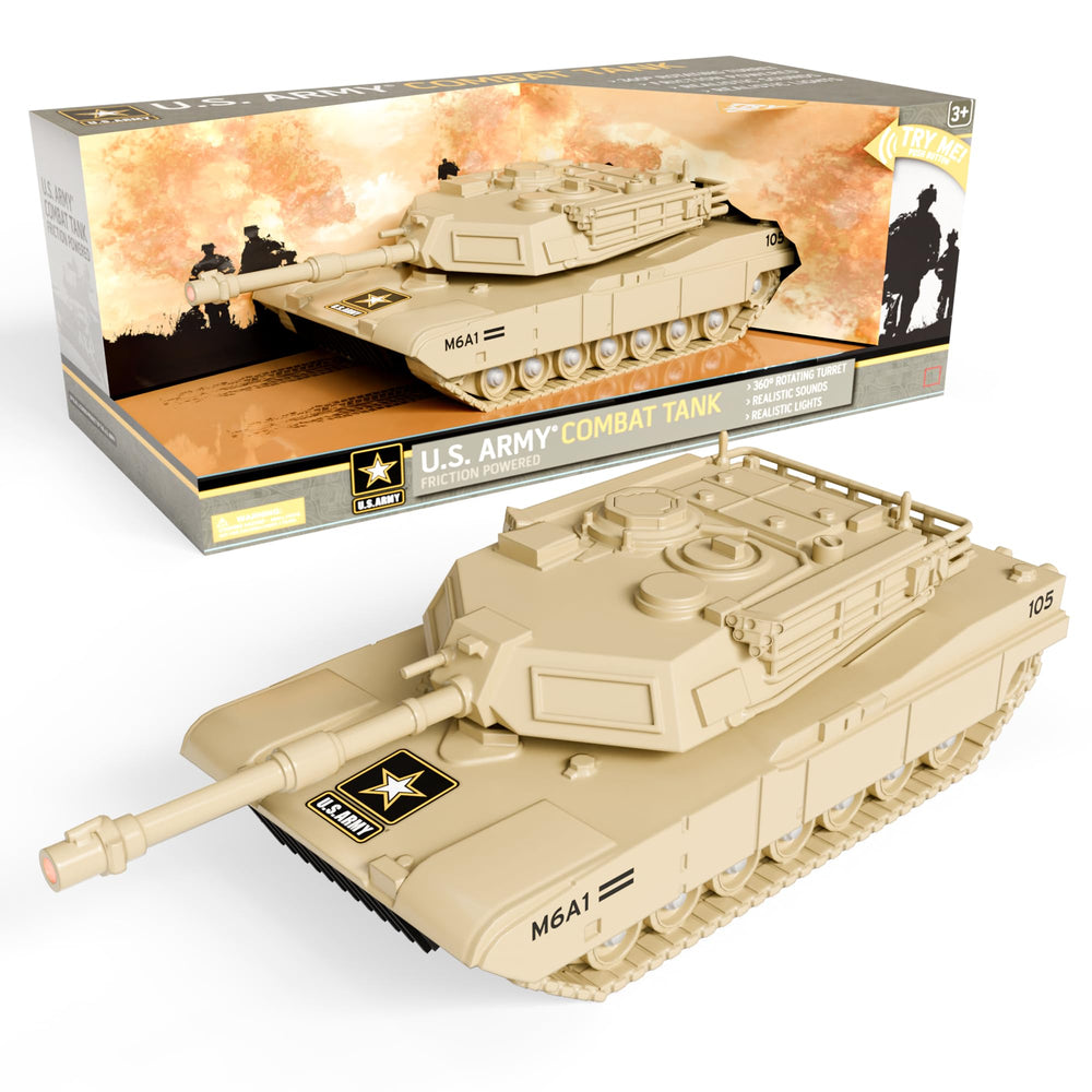Lollipop Army Tank in battle-ready pose for imaginative missions