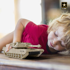 Lollipop Army Tank top view highlighting its compact form