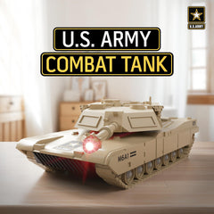 Lollipop Army Tank turret rotates 360 degrees for dynamic play