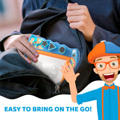 Lollipop Blippi drawing board storage keeps accessories tidy