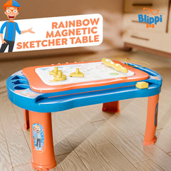 Lollipop Blippi magnetic stamps trio boosts creative play and fine motor skills.