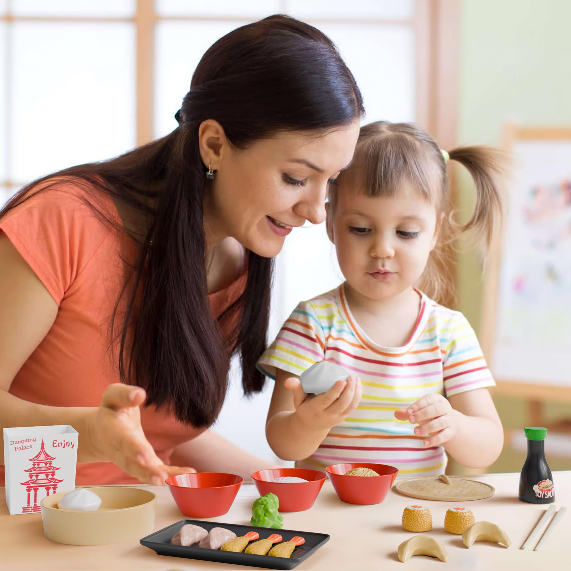 Lollipop Dumpling Palace dumplings image showcases realistic pieces for tasty pretend meals