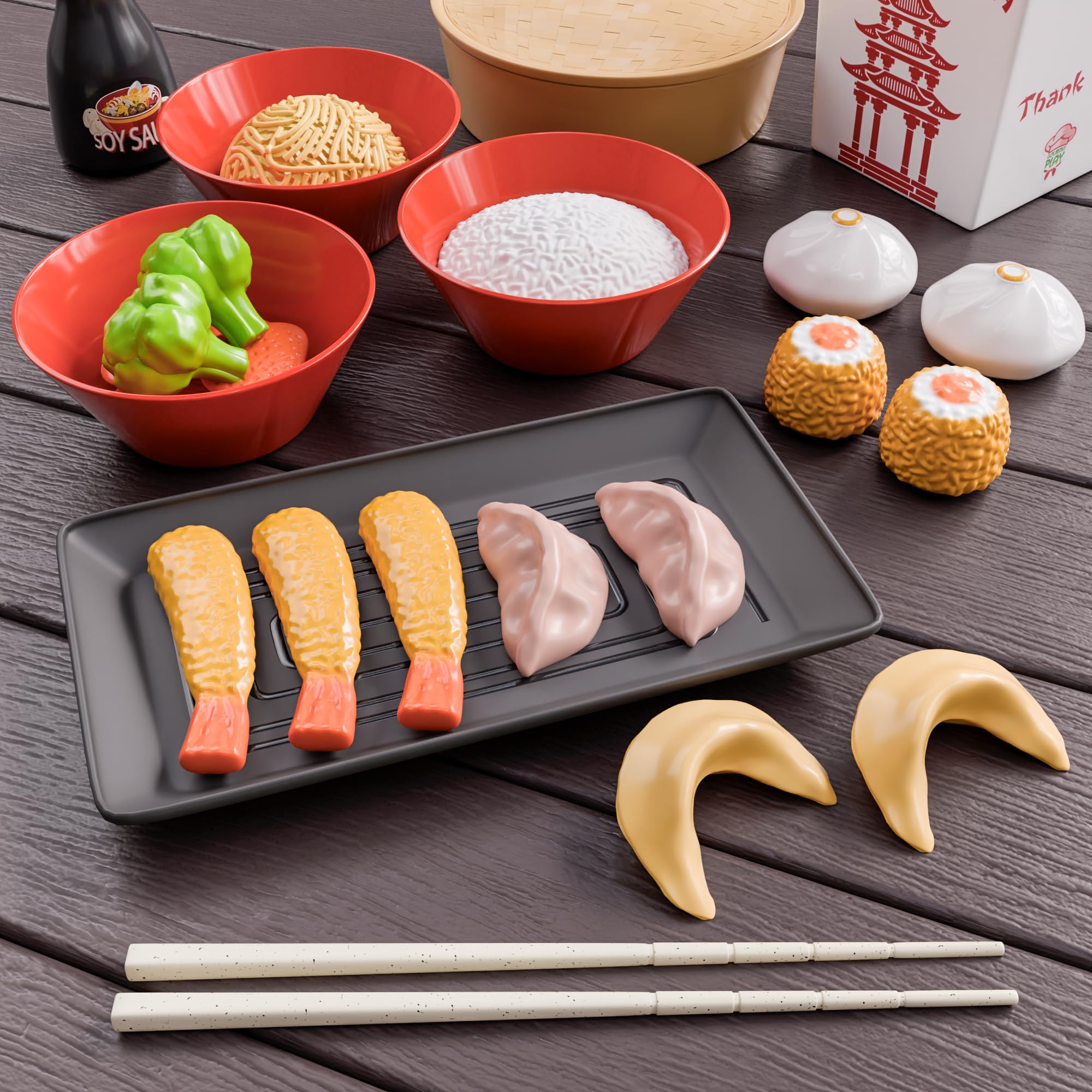 Lollipop Dumpling Palace storage case helps keep play areas organized