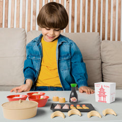 Lollipop Dumpling Palace toy sauce pots add authentic meal prep vibes for role play
