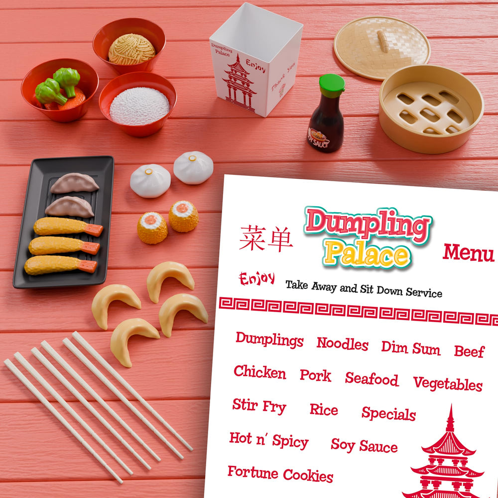 Lollipop Dumpling Palace utensils and spoons enable fine motor skill practice