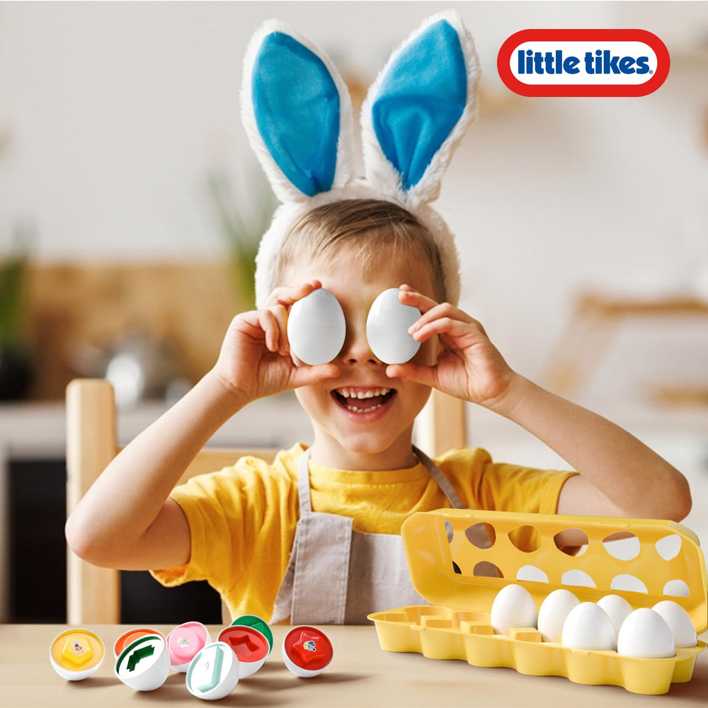 Lollipop Little Tikes counting-friendly eggs help kids practice counting and sequencing.
