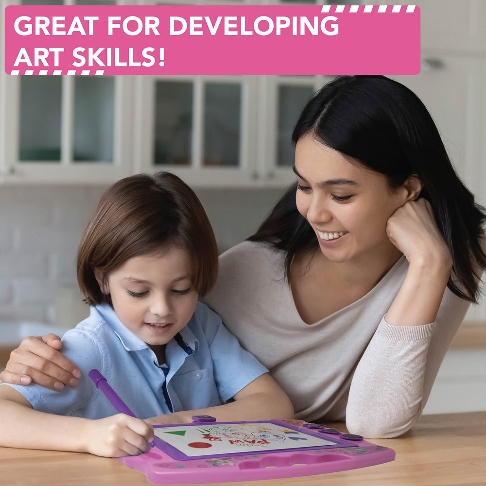 Kid enjoying creative play with the Lollipop PAW Patrol board