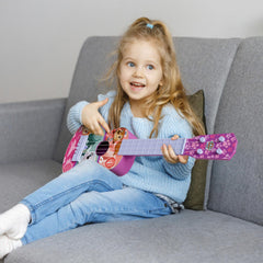Lollipop Paw Patrol Party Ukulele with picks, simple setup for early music learning