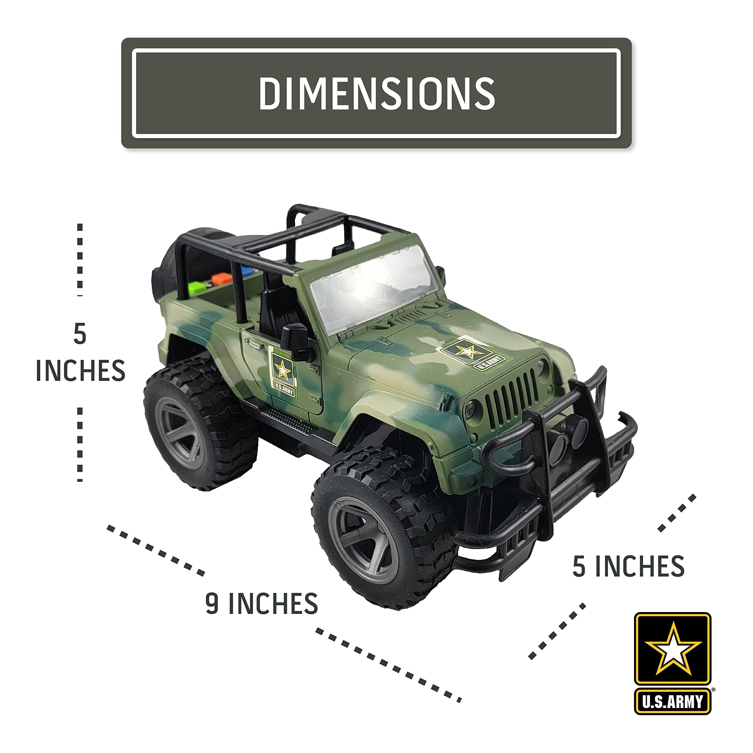 Realistic 11-inch scale model suitable for sandbox adventures.