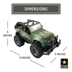 Realistic 11-inch scale model suitable for sandbox adventures.