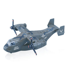 Lollipop V-22 Osprey model cockpit view enhances realism during play.