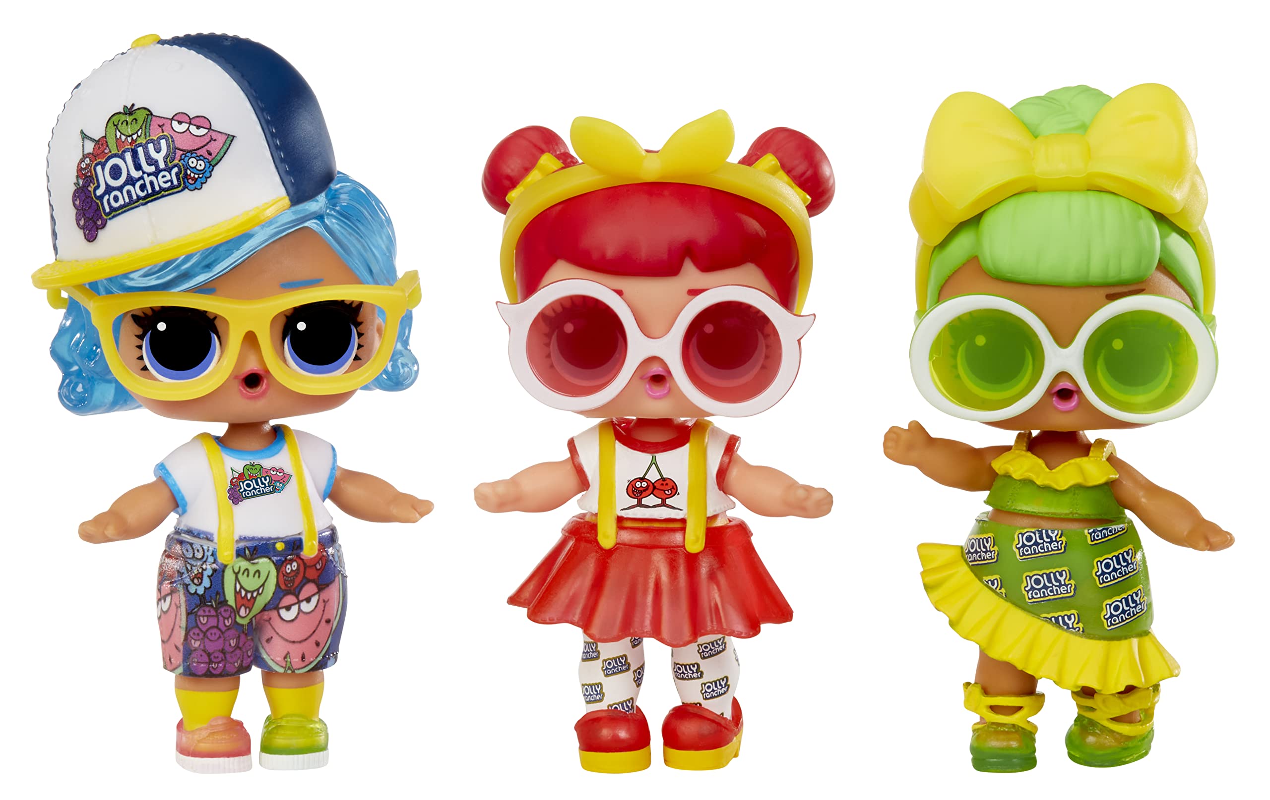 Bottle and purse accessories from L.O.L. Surprise Mini Sweets for imaginative play