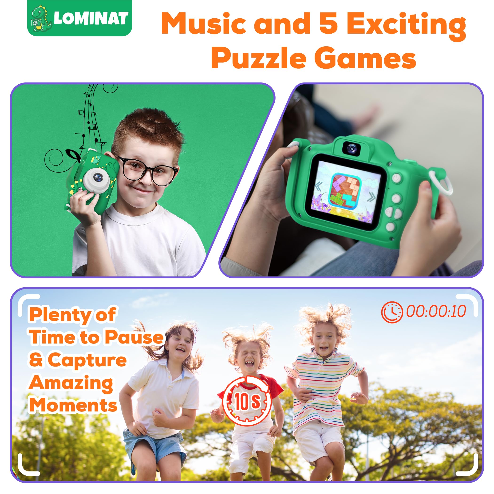 LOMINAT 1000mAh battery powers hours of fun