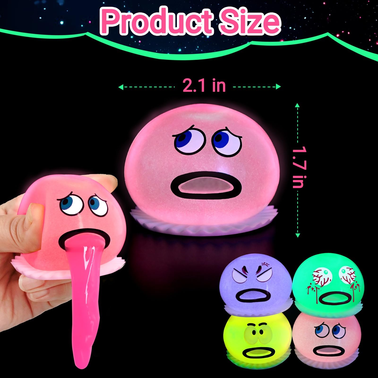 Lomkiwe reusable silicone stress toy designed for kids and adults.