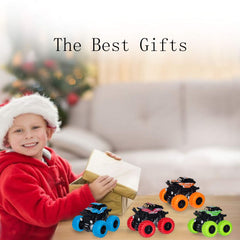 LONANDY Monster Truck Toy four-pack display reveals gift-ready packaging and color variety
