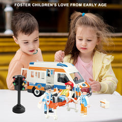 Lonfypeng ambulance toy truck makes a thoughtful gift idea for kids